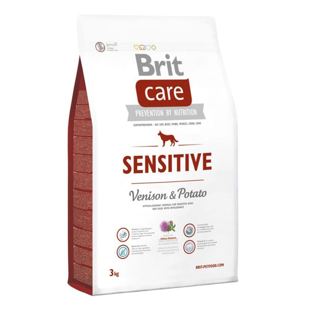 Сухой корм для собак Brit Care Sensitive Venison & Potato - 3 кг