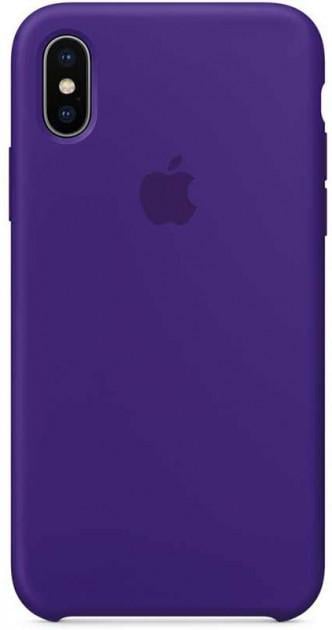 Чехол-накладка Apple Silicone Case for iPhone X, Ultra Violet (HC)