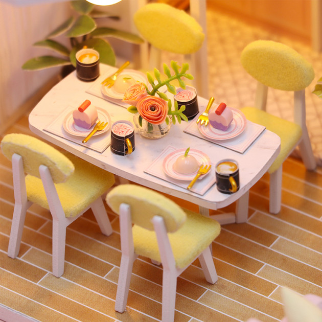 3D Румбокс CuteBee Sweet Time DIY DollHouse (M2001) - фото 8