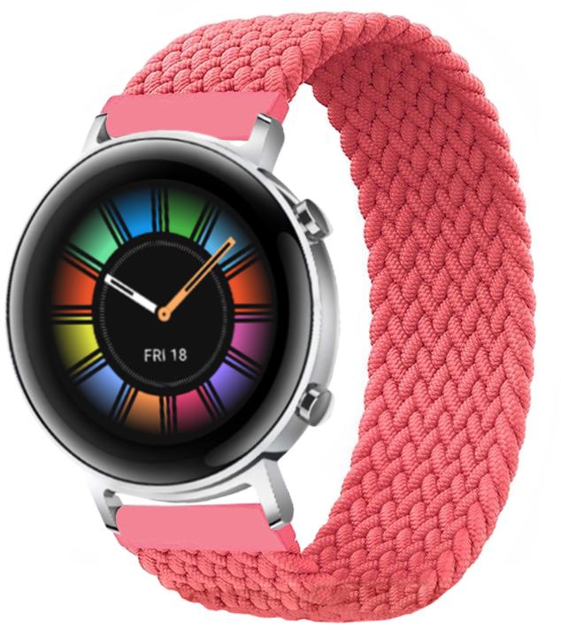 Ремешок Solo Loop для Huawei Watch GT 2 42 мм 135 мм Pink (19738) Ремешок Solo Loop для Huawei Watch GT 2 42 мм 135 мм Pink (19738)