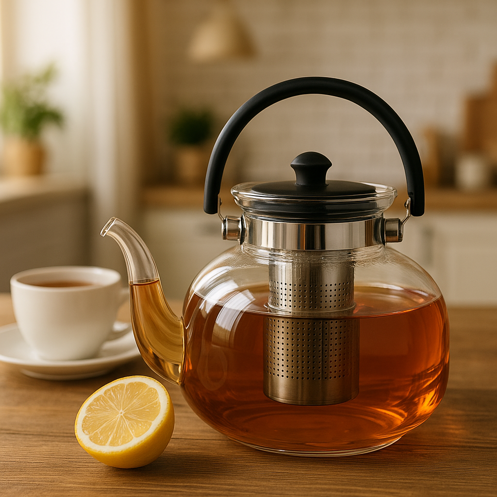 Чайник заварник из жаропрочного стекла GrandBrew 2,0 л (03-MS-0138) Чайник заварник из жаропрочного стекла GrandBrew 2,0 л (03-MS-0138)