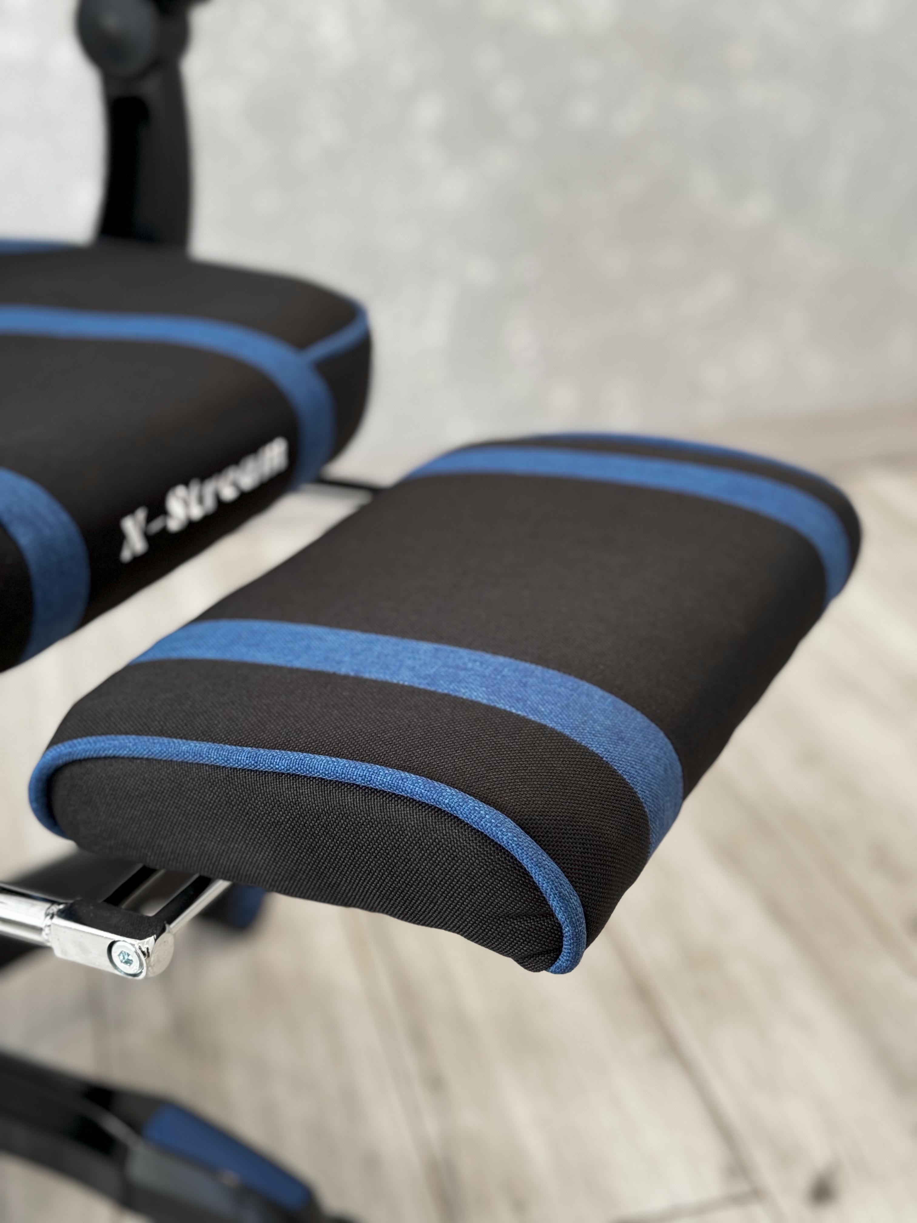 Кресло игровое Deus T14 Черный/Синий - фото 10