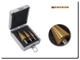 Сверла ступенчатые 3 шт. (QS14414) - фото 3 Сверла ступенчатые 3 шт. (QS14414) - фото 3