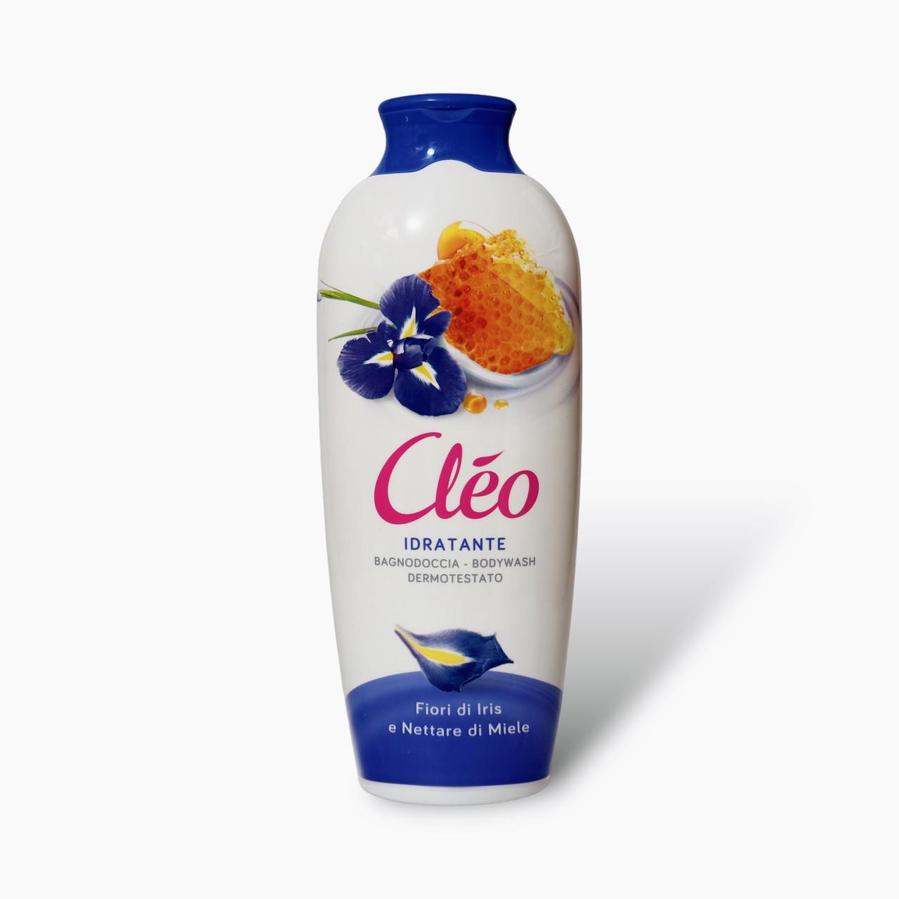 Гель для душа Cleo цветы ириса и медовый нектар увлажняющий 750 мл (2088778209)