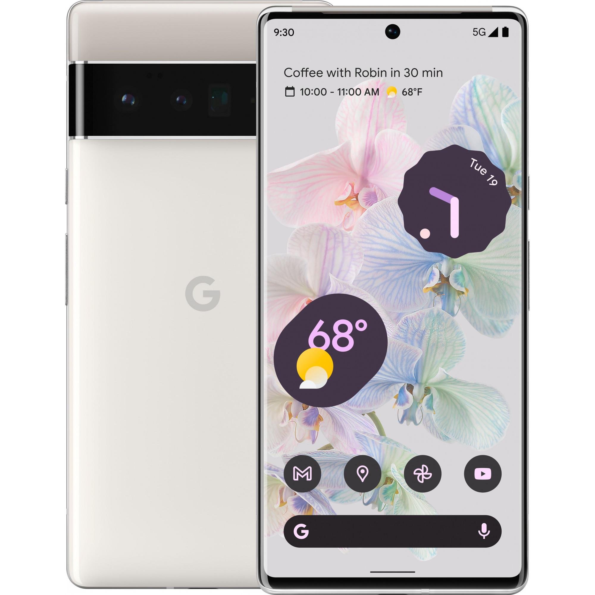 Смартфон Google Pixel 6 Pro 12/256GB Cloudy White - фото 2