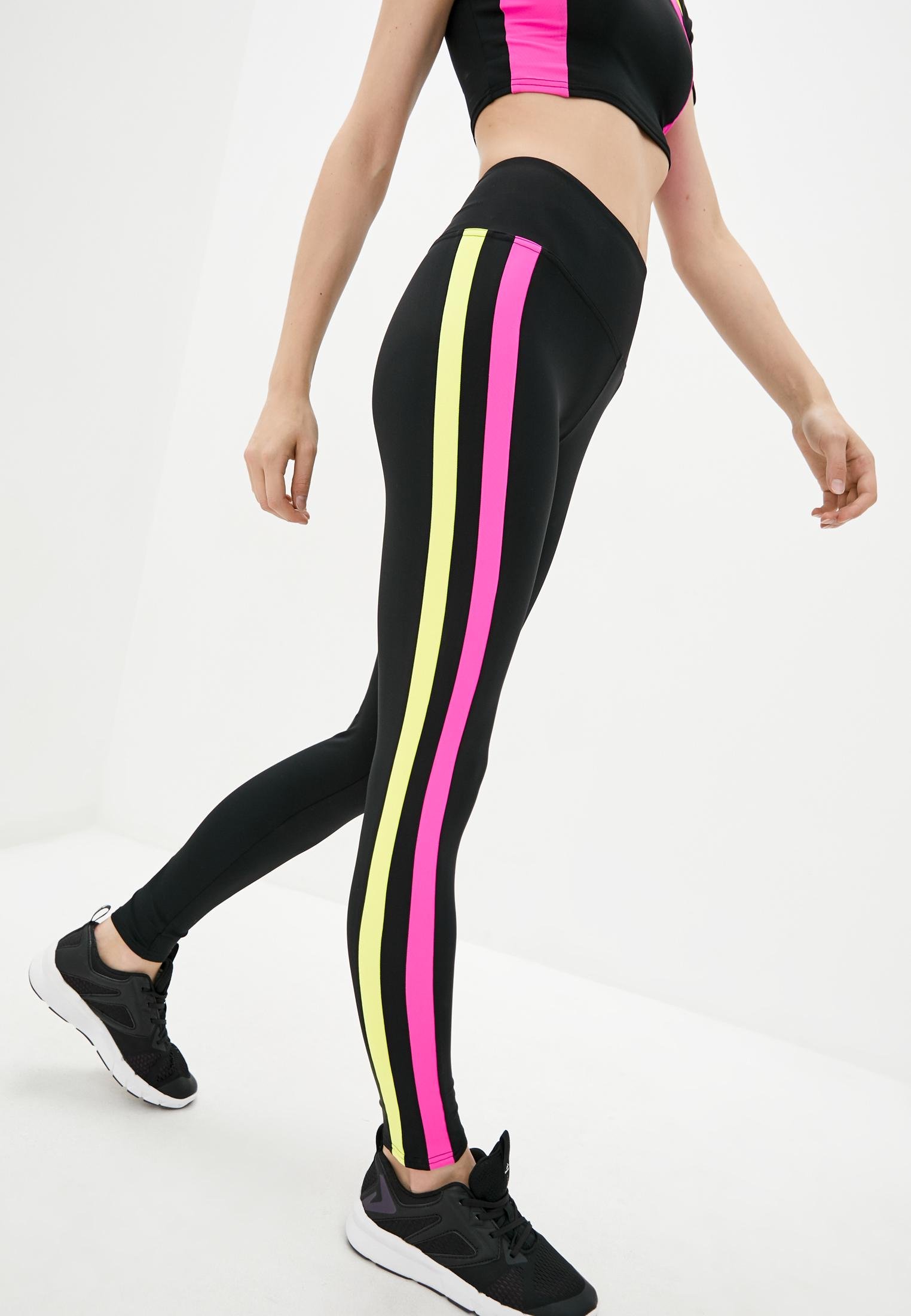 Лосины со вставками Asalart Multicolored 20 S Черный