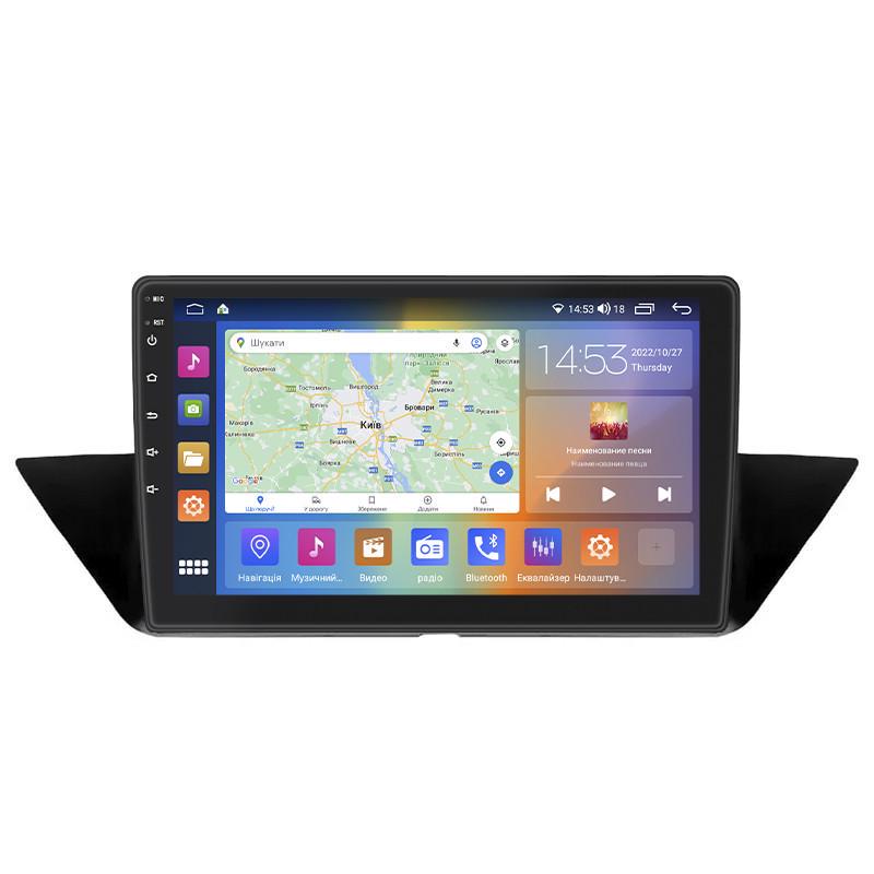 Автомагнитола штатная Lesko для BMW X1 I E84 2009-2012 10" 4/64Gb CarPlay 4G Wi-Fi GPS Prime MOB