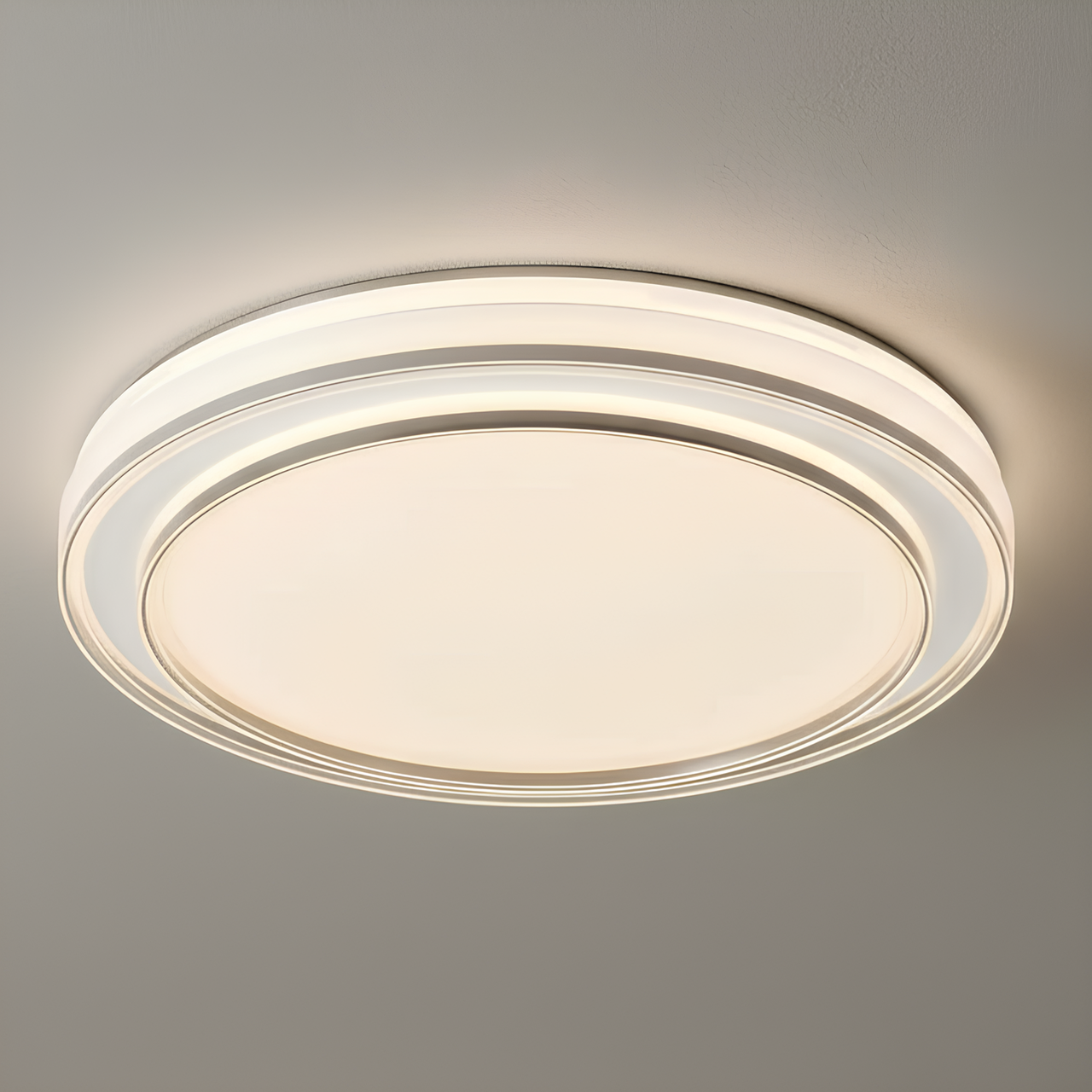 Люстра светодиодная Valeso с круглым корпусом 2700-6500K 105W Белый (2H-017)