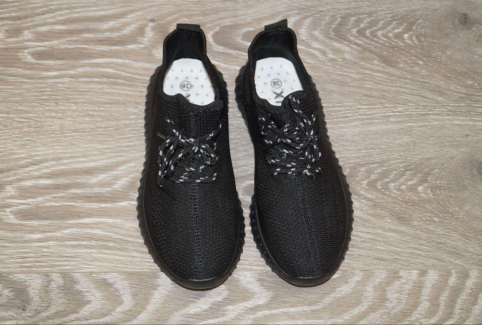 Кросівки текстильні ізі Xifa р. 33 20 см Чорний (30791-33) - фото 3