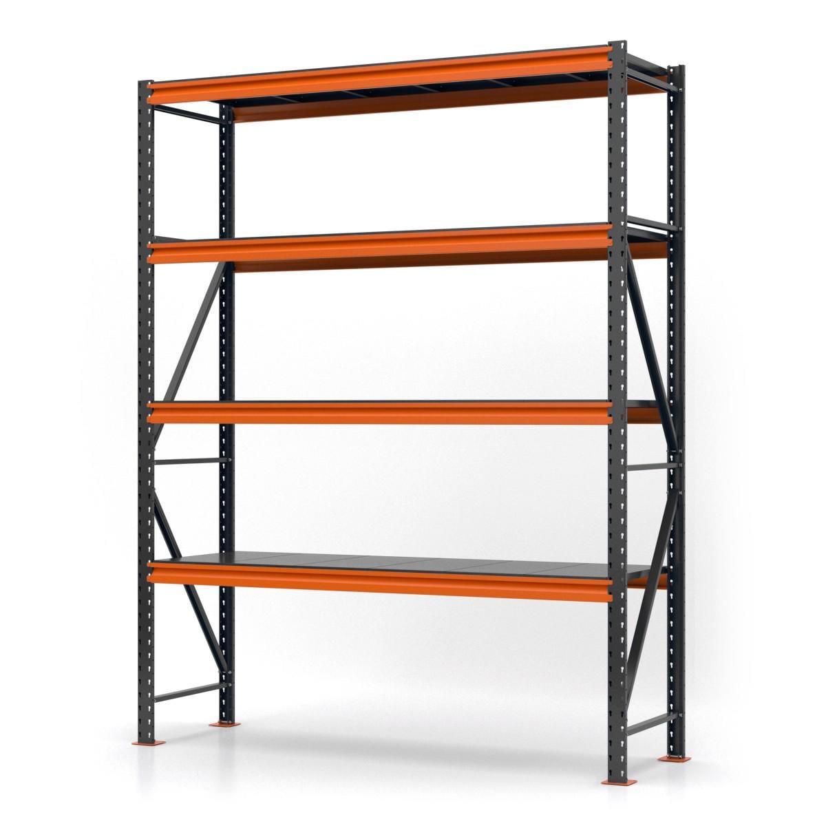 Стелаж PIN Special металевий пофарбований 4 полиці 2500х2270х500 мм
