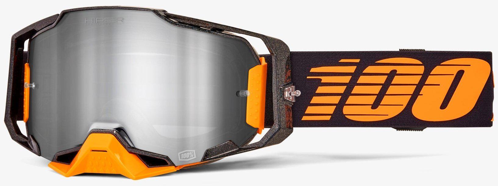 Мотоокуляри 100% ARMEGA HiPER Goggle Acosta HiPER Silver Lens (51180)