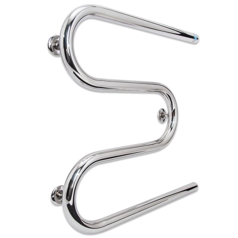 Полотенцесушитель водяной для ванной Laris Змеевик 30 РС3 из нержавеющей стали 500х500 мм 1/2" Хром (147-127-71207210 )