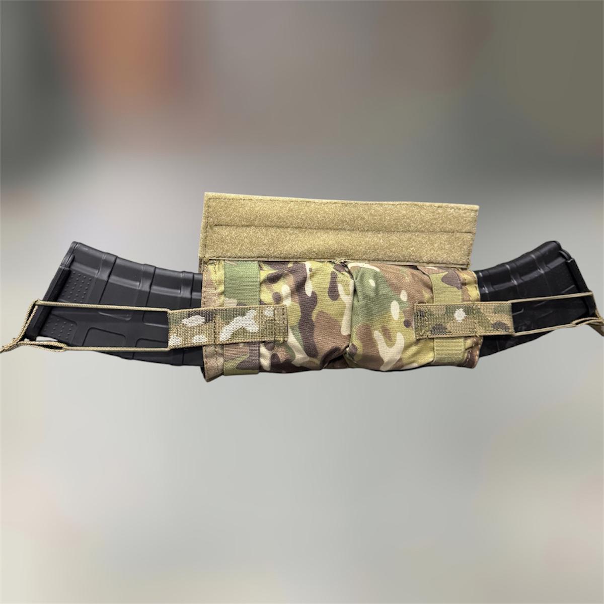 Подсумок на 2 магазина WINTAC горизонтальный DNP CORDURA 1000D Мультикам (247089)