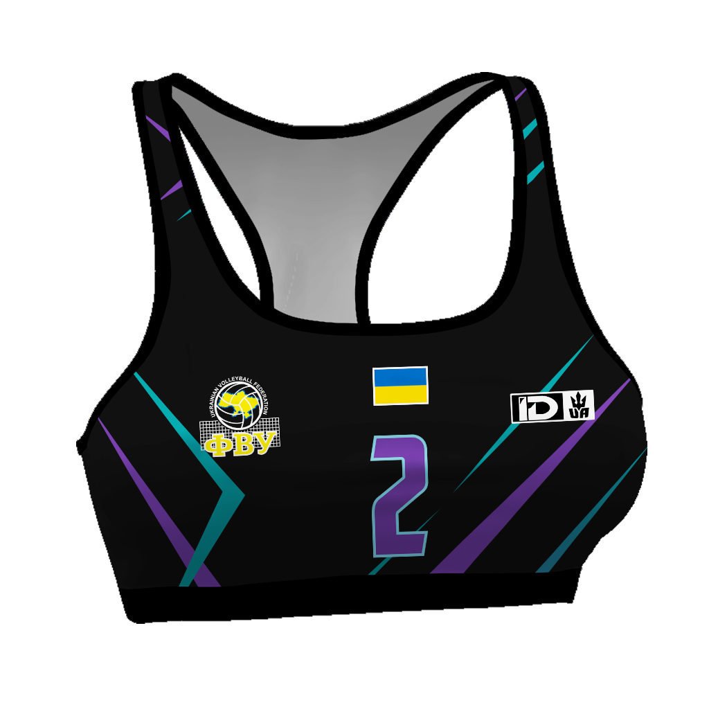 Топ для пляжного волейболу S Чорний (17362801)