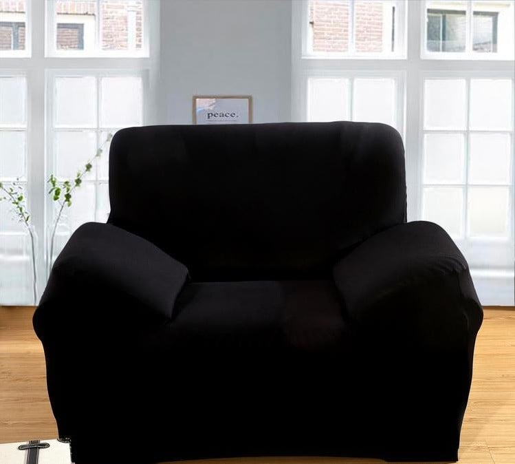 Чехол на кресло HomyTex бифлекс универсальный Черный (6-12199)