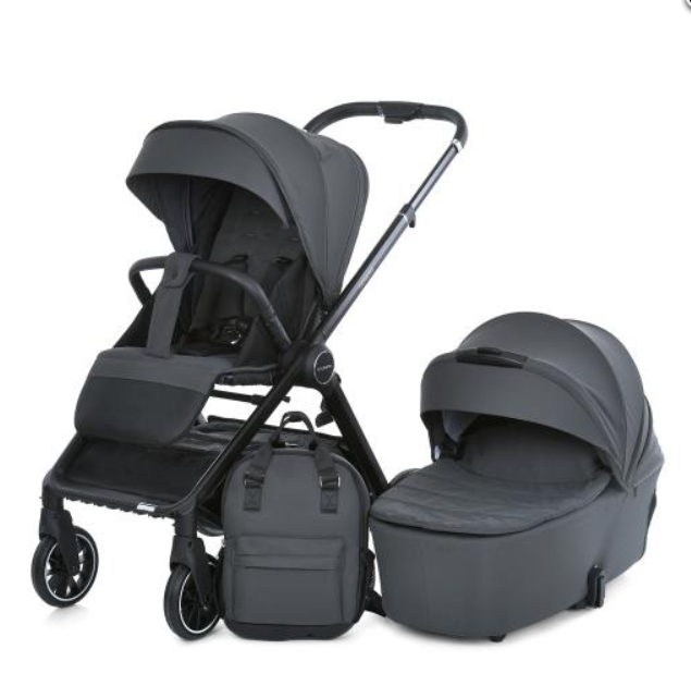 Коляска дитяча універсальна 2в1 GENESIS Asphalt Gray (35614477)