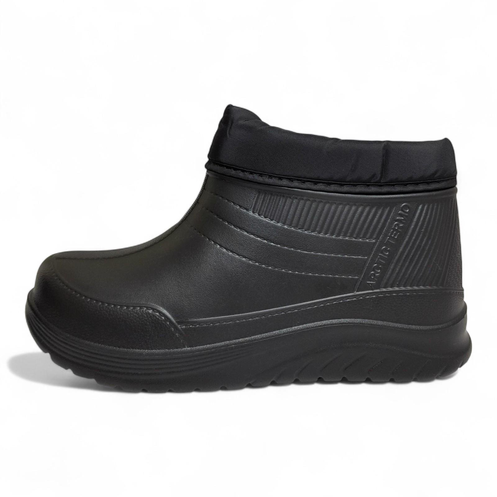 Галоши женские высокие теплые GIPANIS р. 37 23,5 см Черный (2765077773) - фото 2