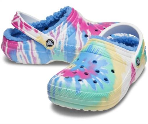 Сабо Crocs Classic Lined Tie Dye M4W6 р. 36 23 см Powder (206341) - фото 2