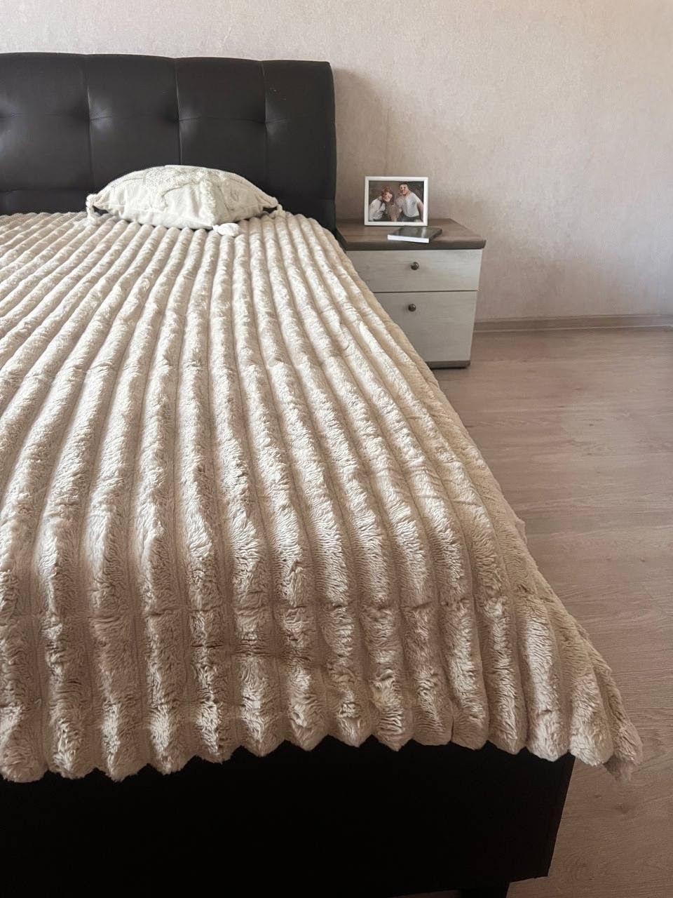 Плед 150х200 см Бежевий (Д-al-sh-ov-005) - фото 4