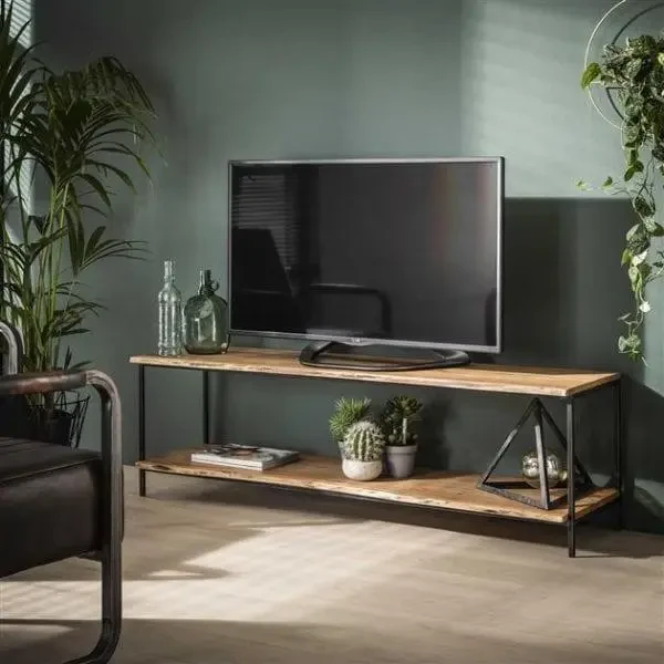 Тумба під телевізор Loft FS632 для вітальні Чорний (3075781313)