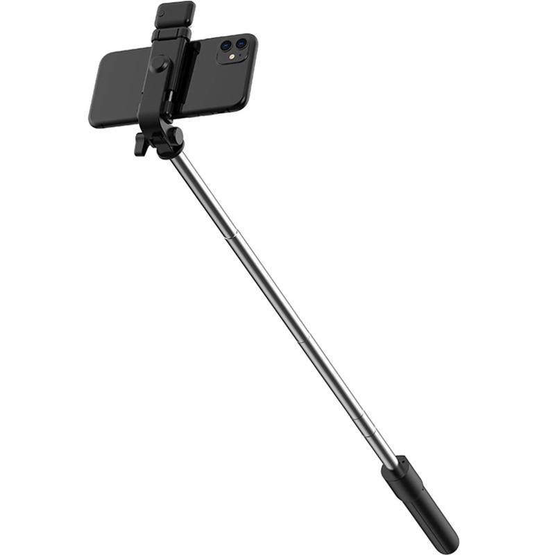 Селфі-монопод з підсвіткою та пультом U&P Selfie Stick R1S Black (SBO-R1S-BK) - фото 5