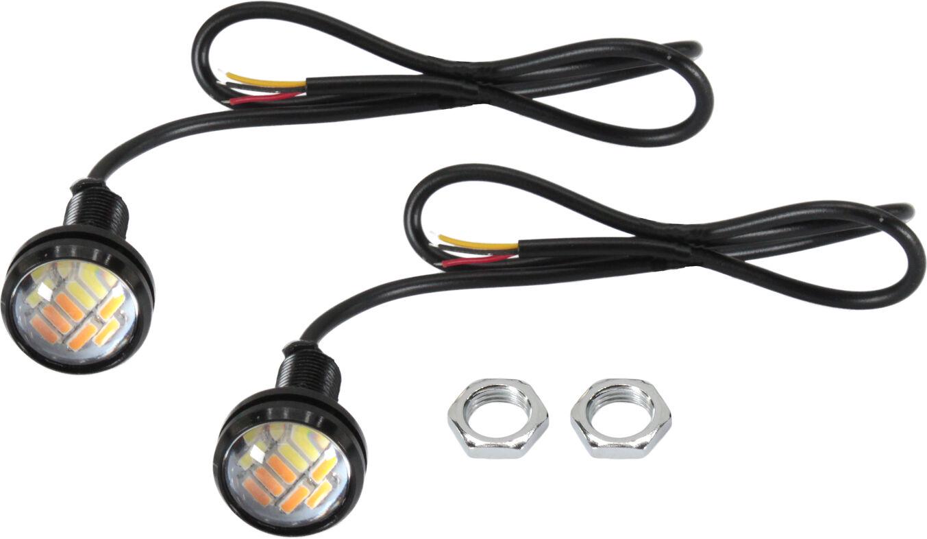 Фара дневного света CYCLONE DRL 12V COB 12 диодов Белый (DRL-103)