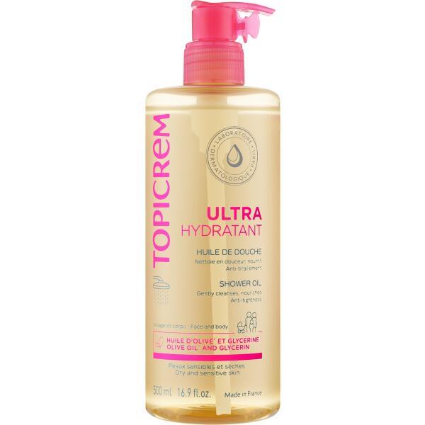 Ультра-увлажняющее масло для душа Топикрем Topicrem Ultra-Moisturizing Oil с рождения 1 л (1453040123)