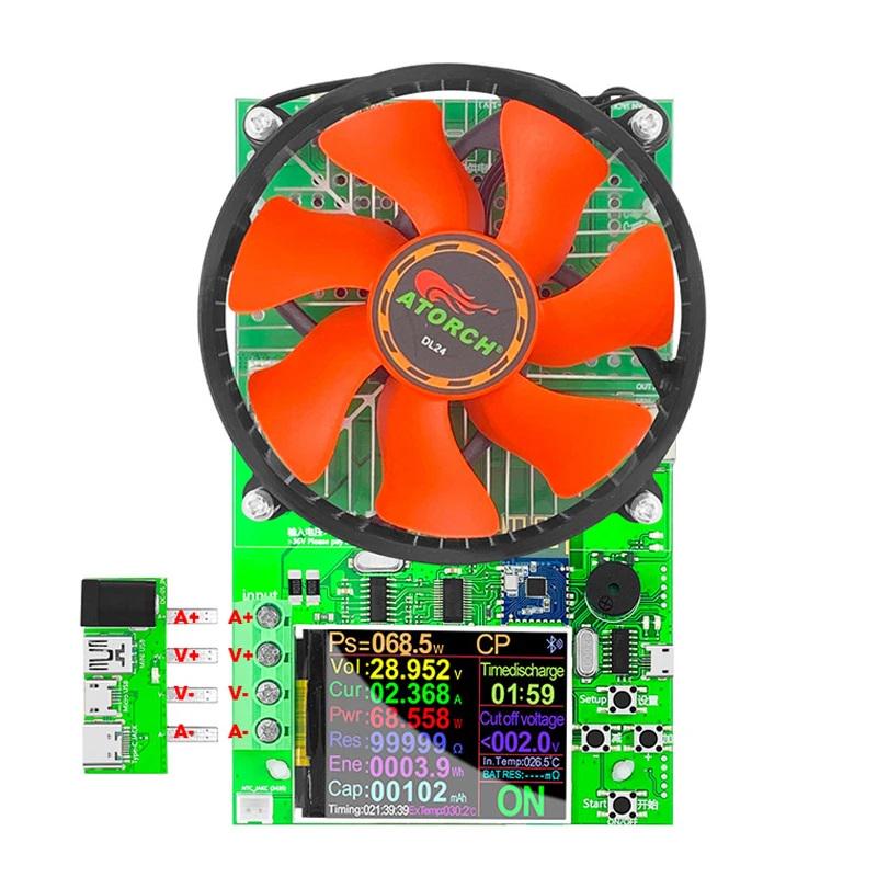 Тестер электронной нагрузки ATORCH DL24 150W 5–30V/20A (00-00029647) Тестер электронной нагрузки ATORCH DL24 150W 5–30V/20A (00-00029647)