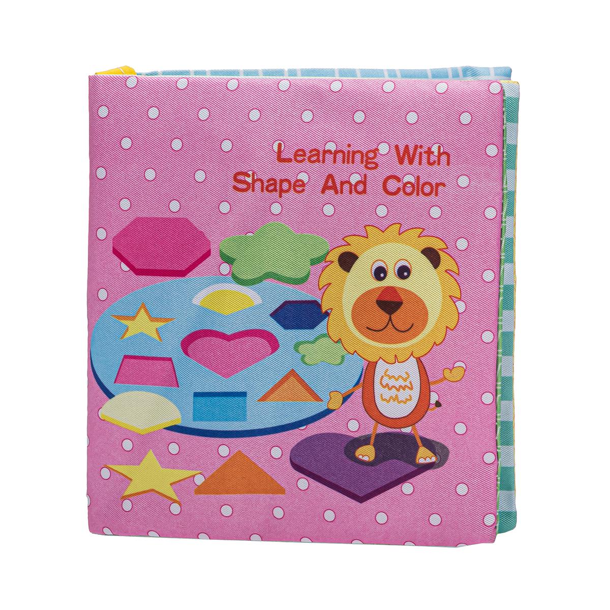 Мягкая развивающая книга Львенок тактильная Разноцветная - фото 2 Мягкая развивающая книга Львенок тактильная Разноцветная - фото 2