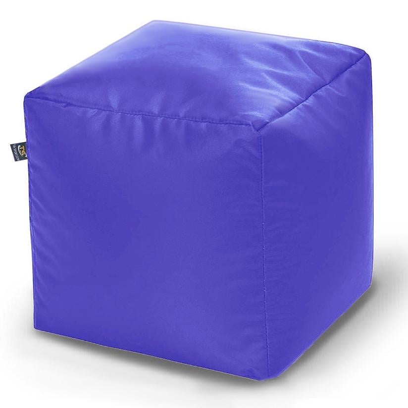 Бескаркасный пуф Tia-Sport Кубик оксфорд 30x30x30 см Светло-фиолетовый (24878256) - фото 1