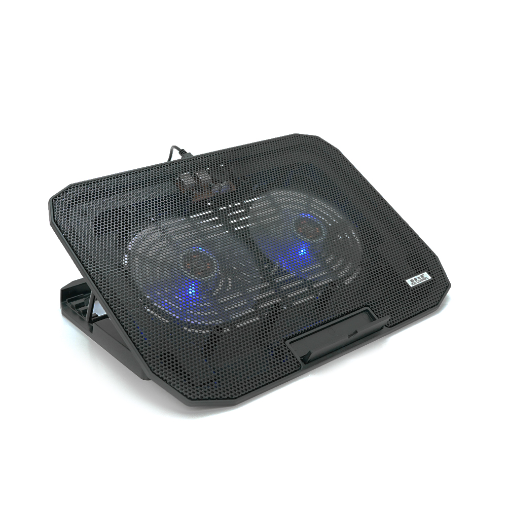 Подставка для ноутбука охлаждающая Ice Coorel n106 10 18 usb 2 вентилятора 125 мм Черный (YUT_V8173)