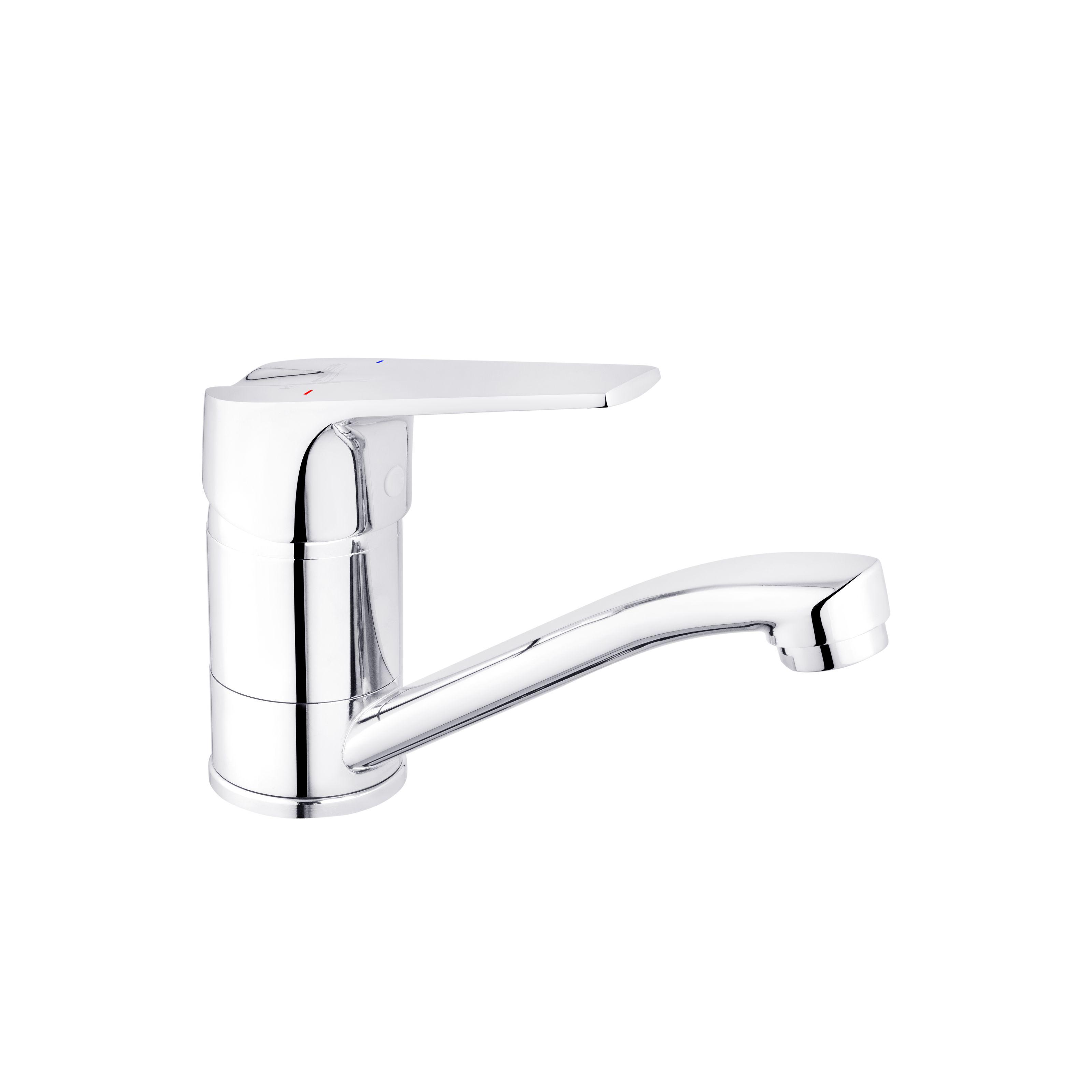 Смеситель для умывальника KRONER Odra-C012 CV023578 однорычажный Хром (137278)