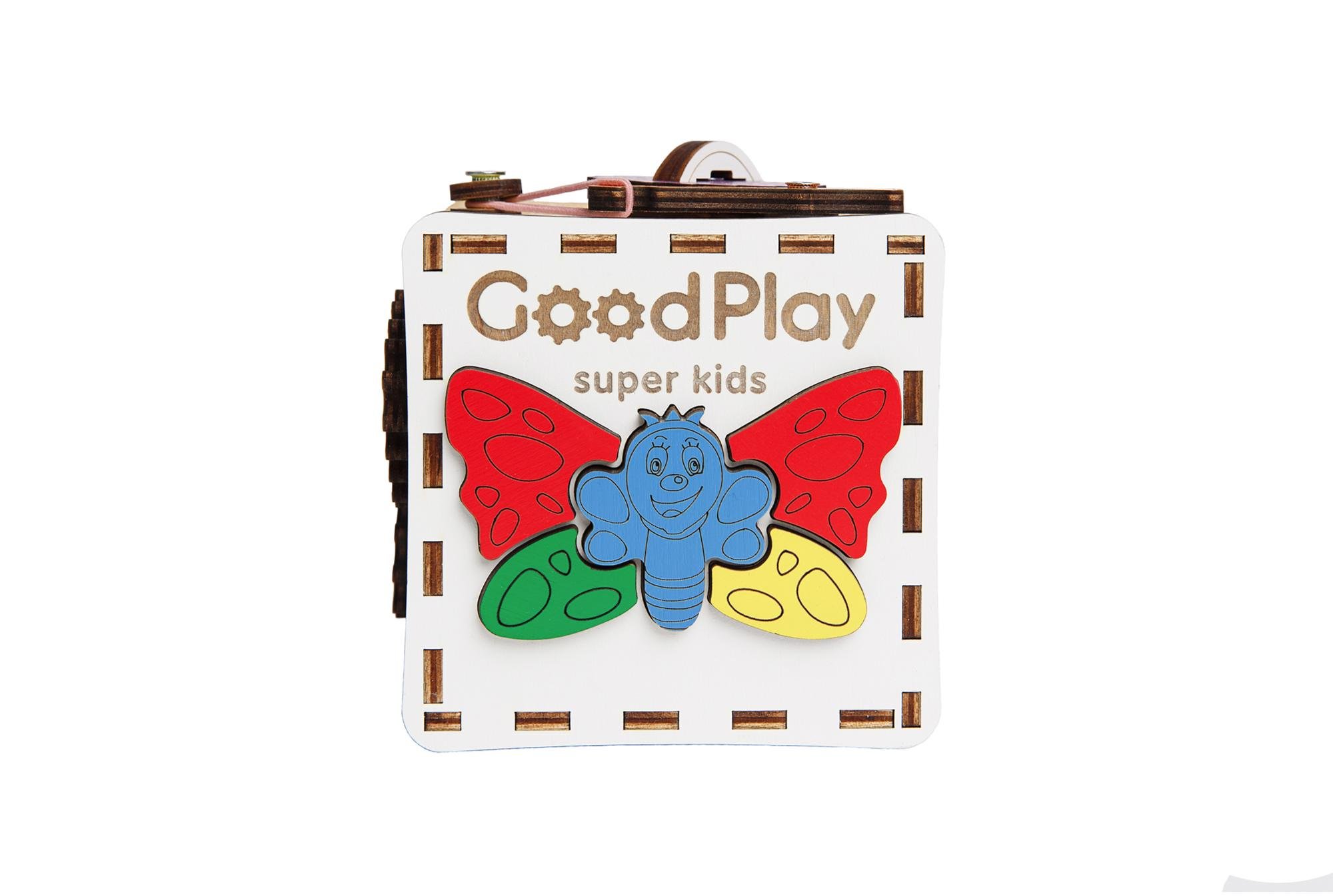 Кубик розвиваючий GoodPlay 12x12x12 см Малюк (К001) - фото 8