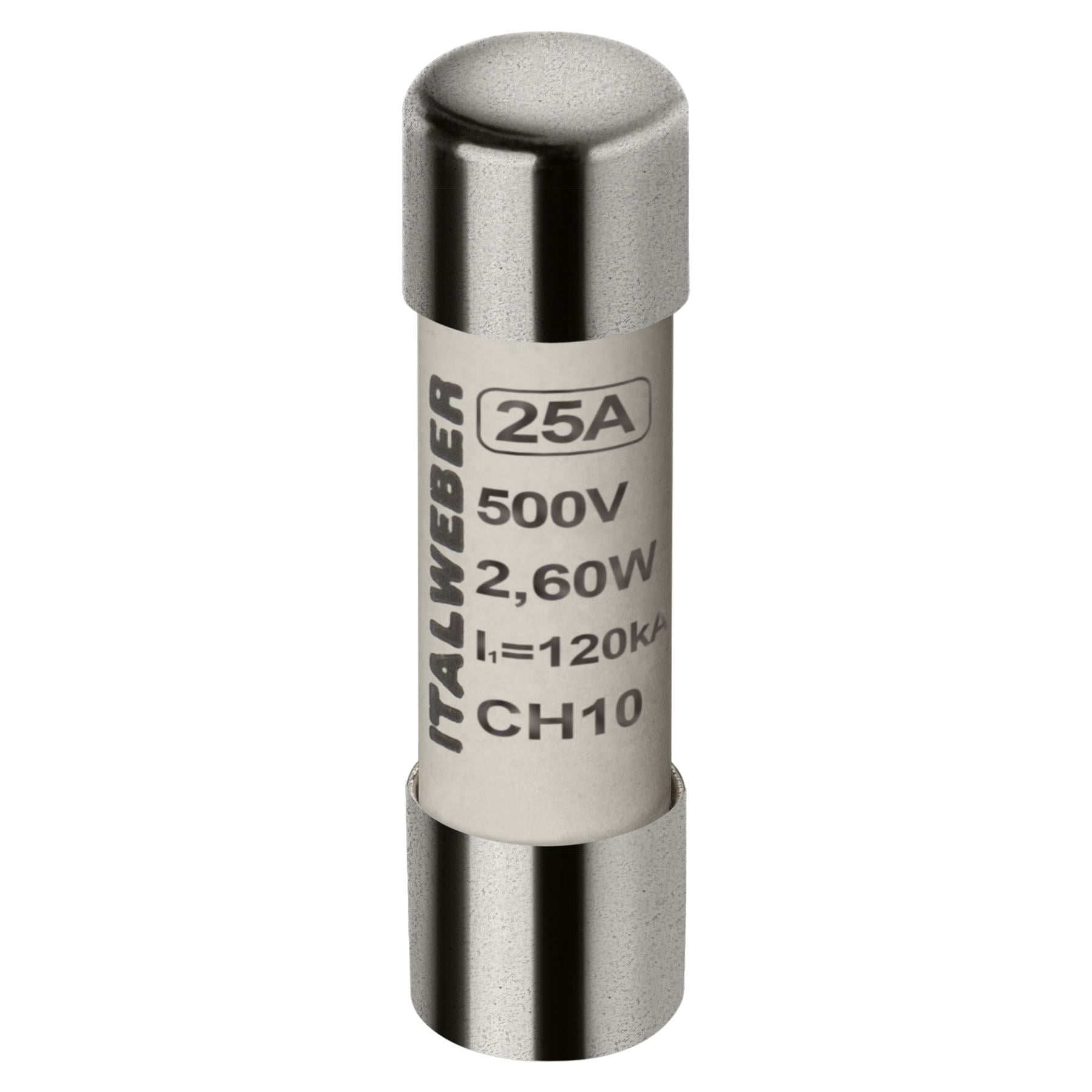 Предохранитель Italweber 10х38 25А gG CH10 500 В (1421025)