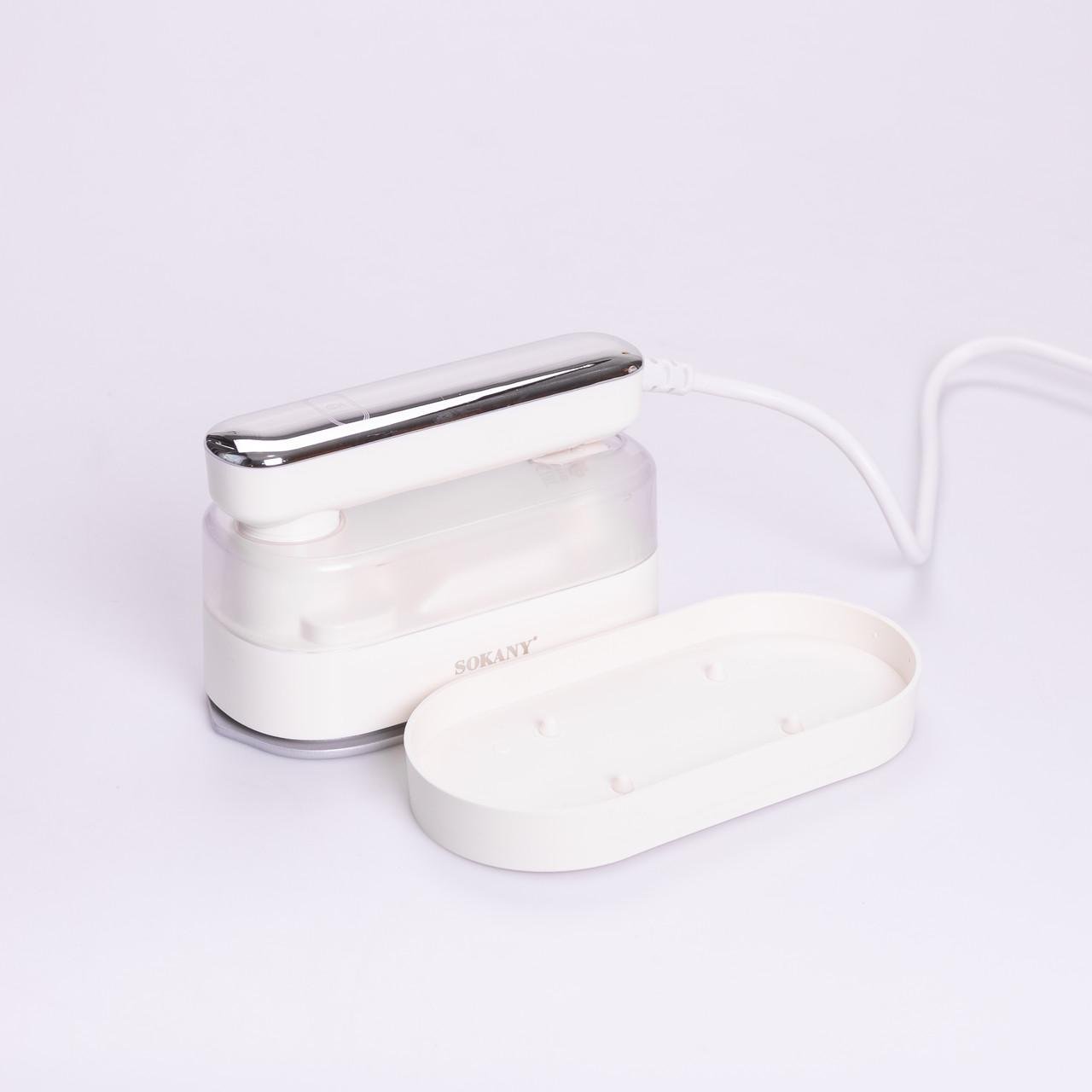 Утюг дорожный Sokany SK-11045 с парогенератором 1200 Вт Белый (7907)