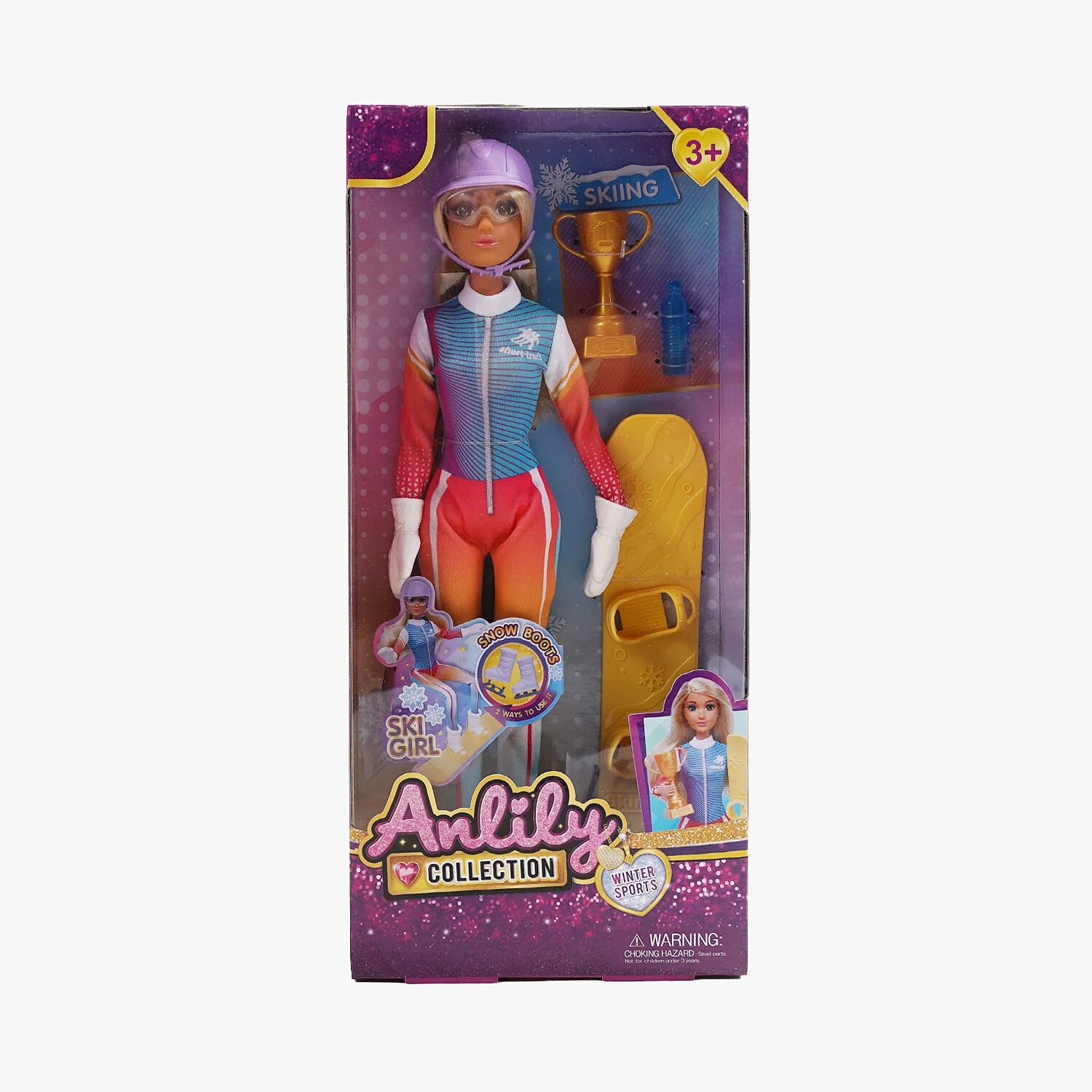 Лялька 616186/48 гумова голова/шарнірні суглоби/аксесуари 31 см (26086346)