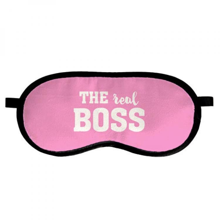Маска для сна Real boss 18,5х8,5 см Pink (124285)
