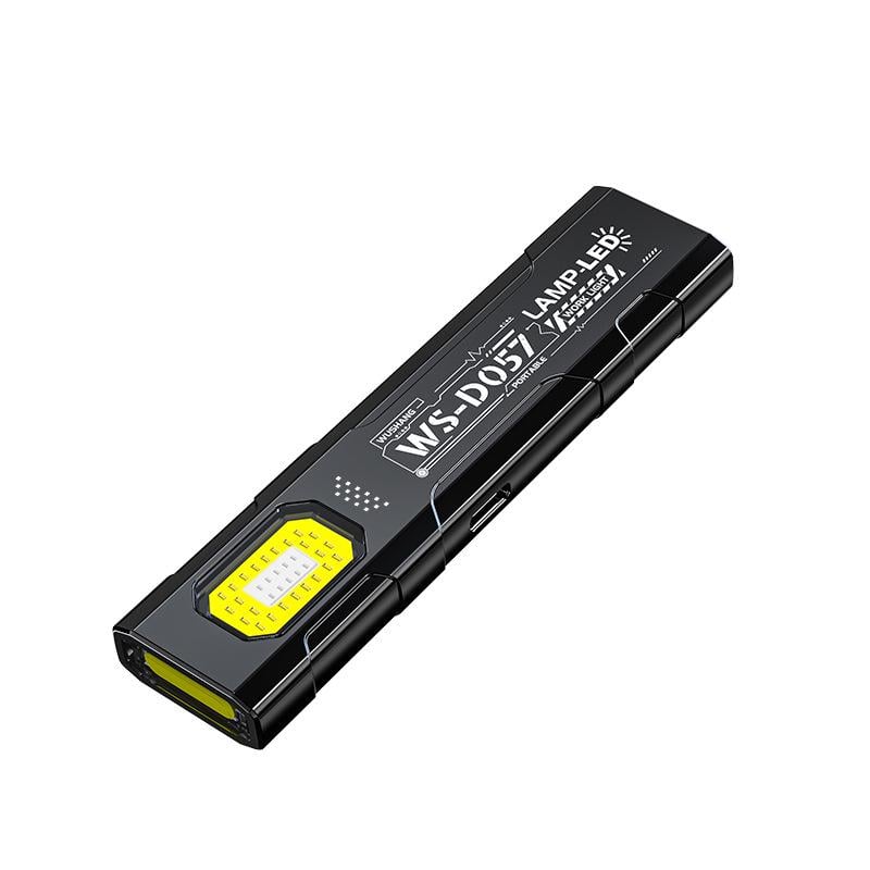 Фонарь-ручка WS-D057 COB 550 lm USB Type-C магнит клипса 5 режимов аварийное мигание