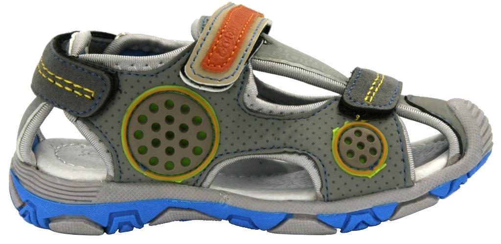 Cандали для мальчиков 5191 искусственная кожа. р. 22 Серо-оранжевый