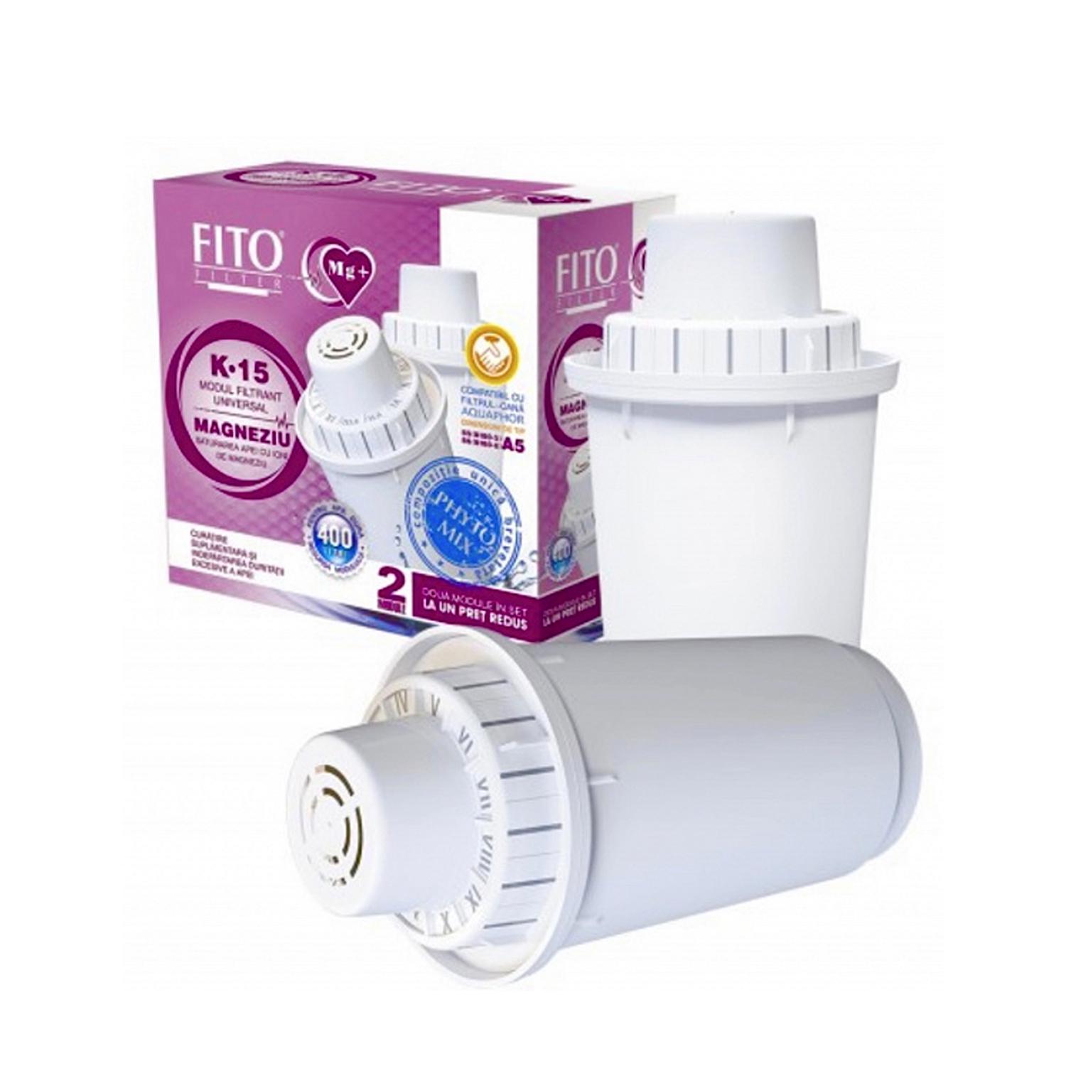 Картриджи Fito Filter K-15 Mg+ c Магнием для фильтров кувшинов Аквафор 2 шт. (556200144)