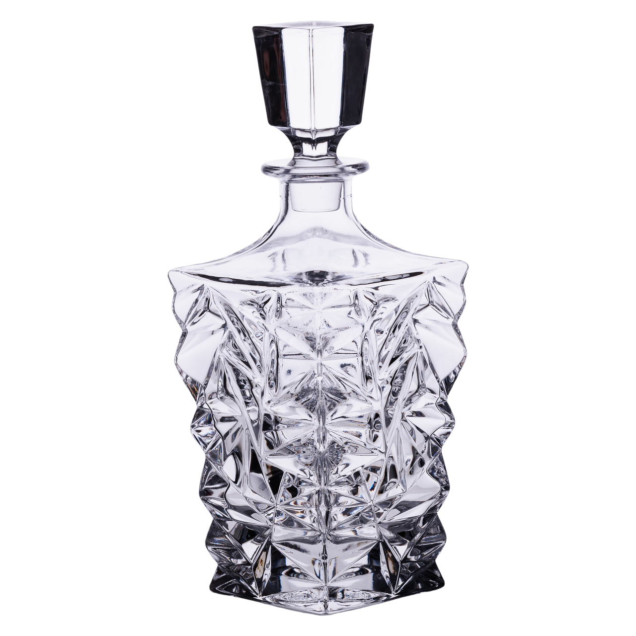 Декантер для віскі з пробкою HP-19-33 1 л 11х11х28 см (A-034196)
