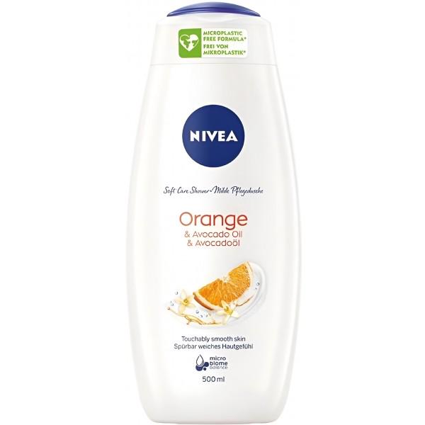 Гель для душу Nivea Крем і апельсин 500 мл (263687)