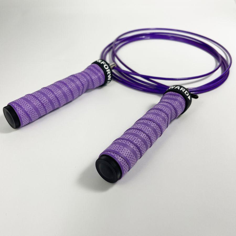 Скакалка скоростная для кроссфита UP & FORWARD Speed Rope PRO+ Violet (UF12481) - фото 4