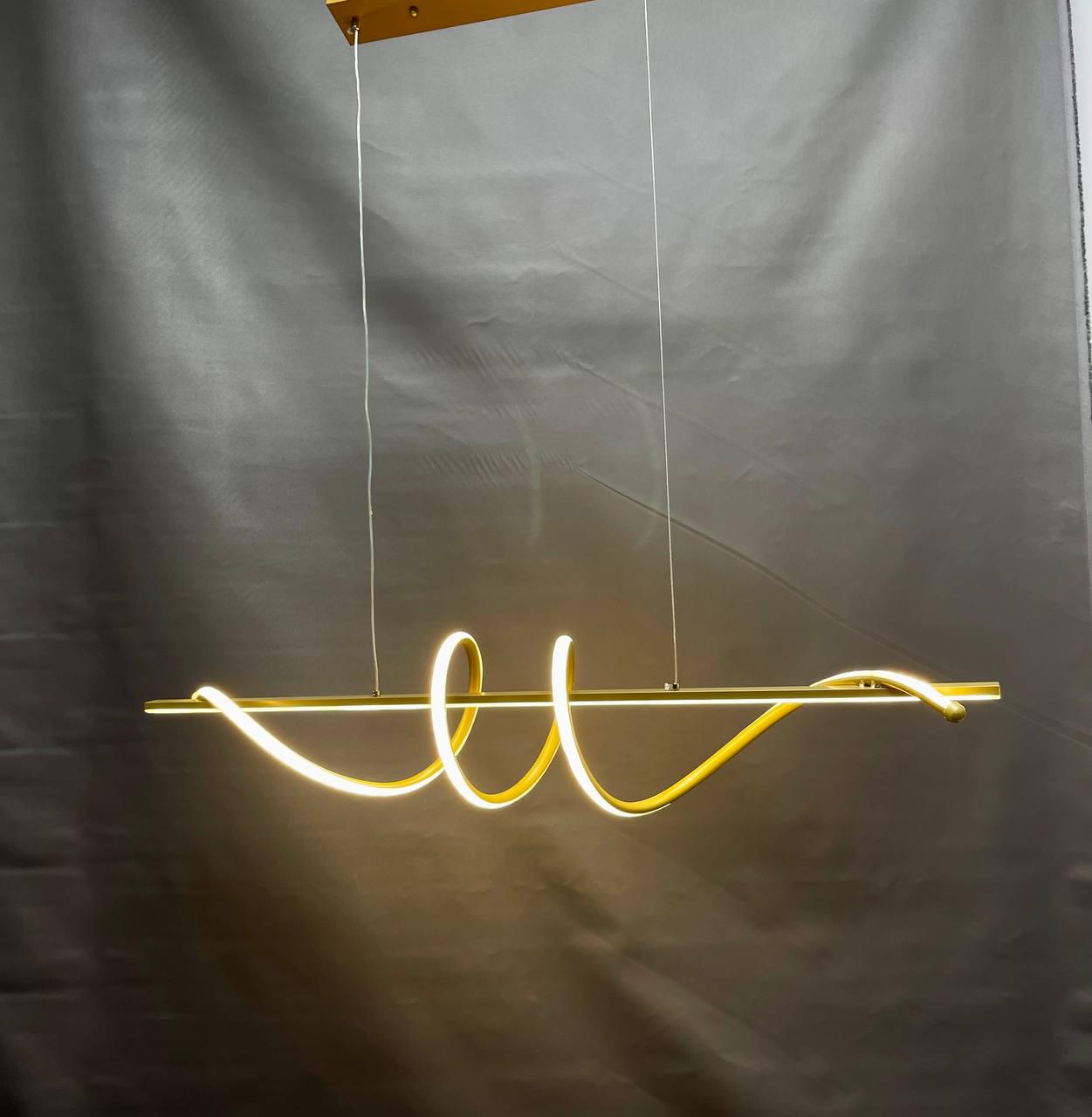 Люстра светодиодная удлиненная Zilini ER036/1000 100W Золотой (23917583) - фото 3 Люстра светодиодная удлиненная Zilini ER036/1000 100W Золотой (23917583) - фото 3