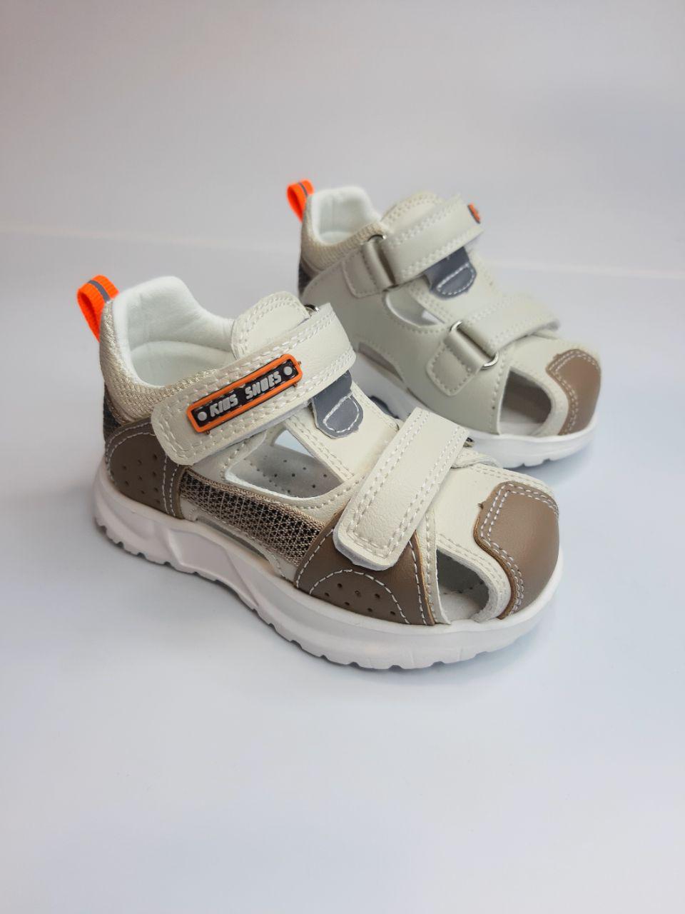 Босоніжки для хлопчика Clibee р. 25 15,8 см Бежевий (363-2 beige)