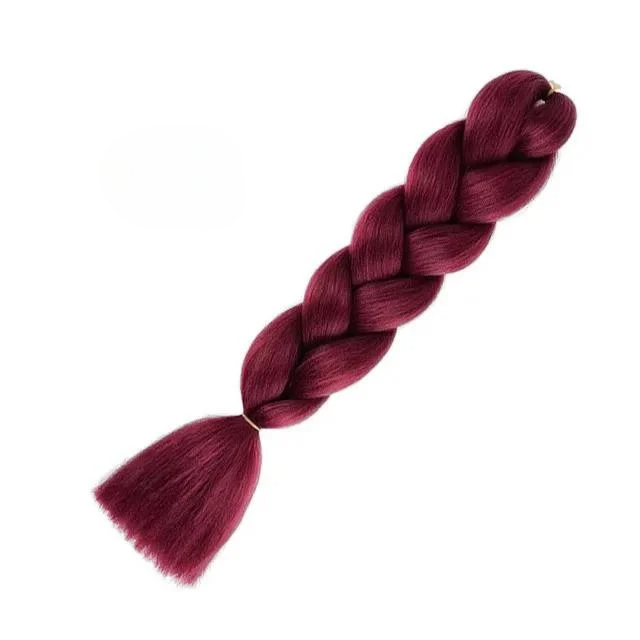 Канекалон однотонный А19 60 см (778543)