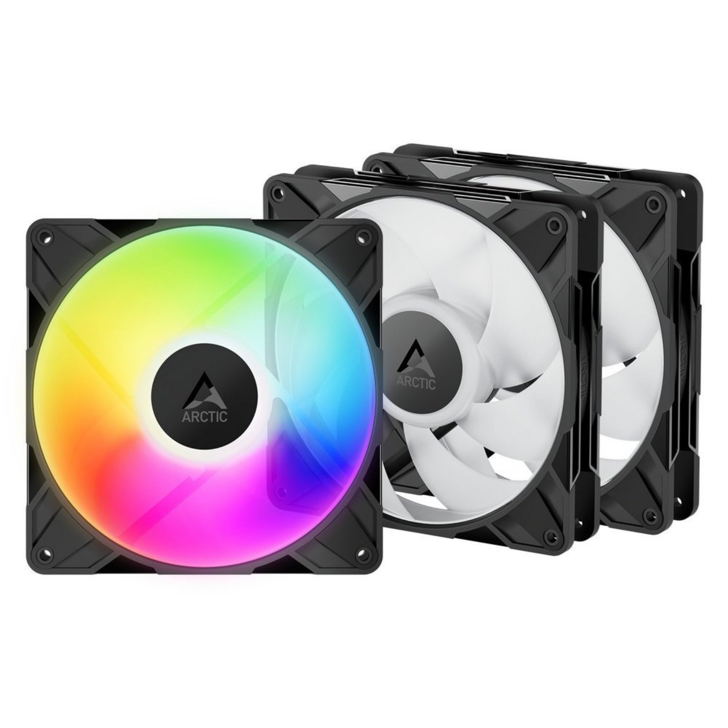 Вентилятор корпусный Arctic P14 A-RGB 140 мм 4 pin 3 шт. FDB Black (ACFAN00320A)