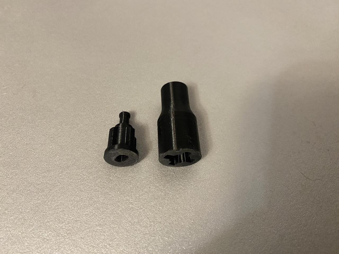 Комплект коуплер/муфта моторного блока для блендера Rotex RTB 740