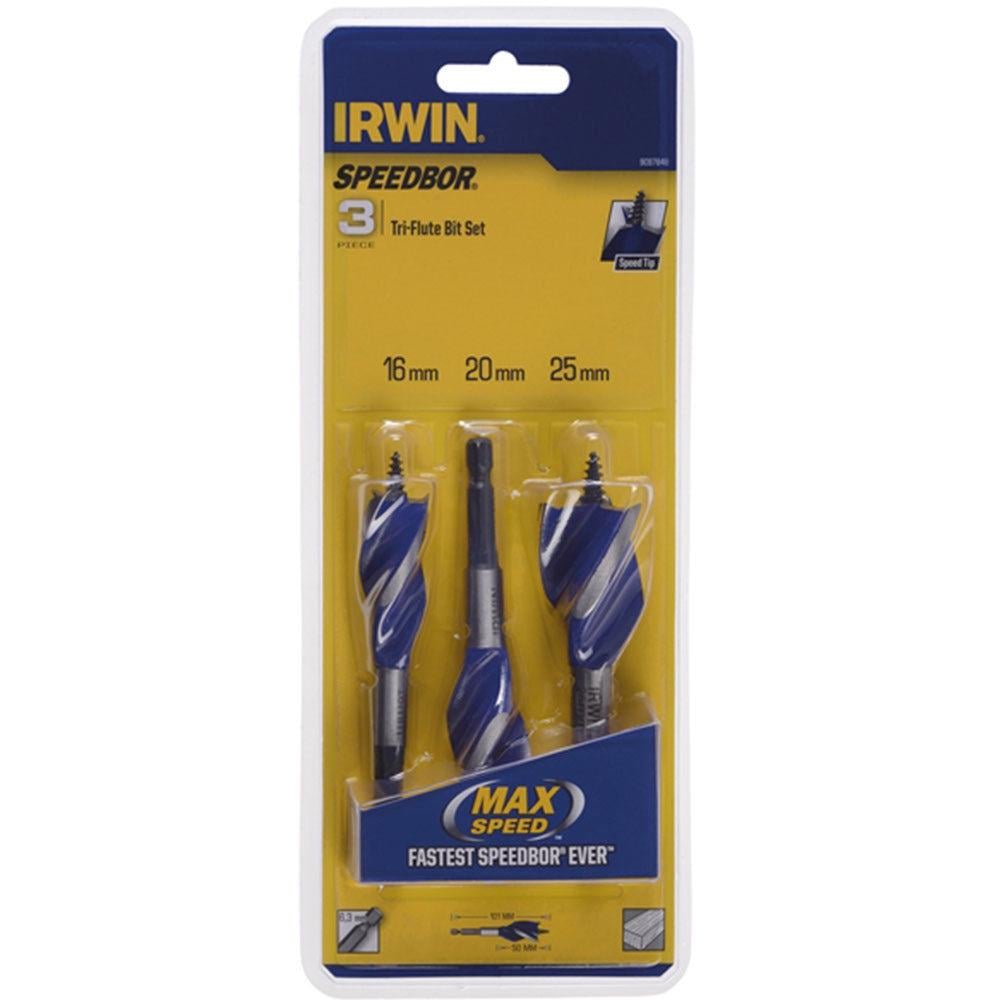 Набор сверл по дереву Irwin Blue Groove 6х 16/20/25 мм (IW4041003)