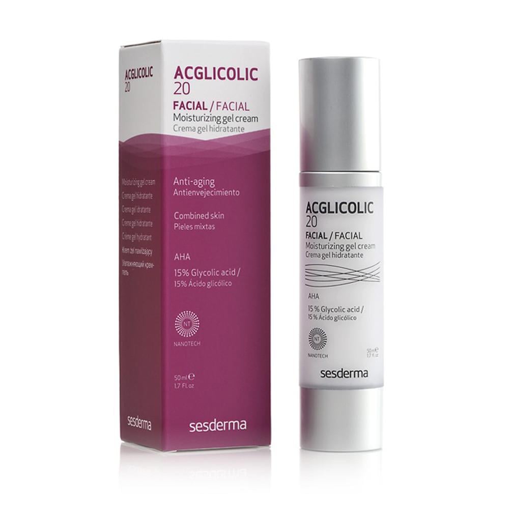 Крем увлажняющий SeSDerma Acglicolic 20 Moisturizing Gel 50 мл